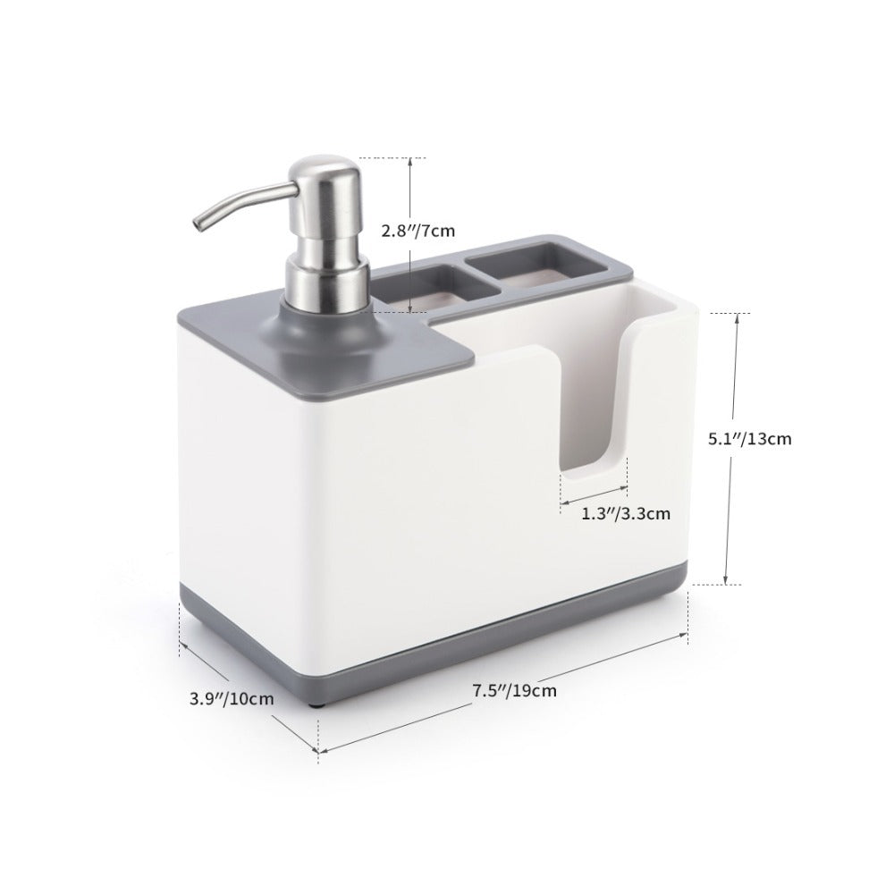 Transform Your Cleaning Routine with Our Kitchen Cleaning Utensils Storage Soap Holder